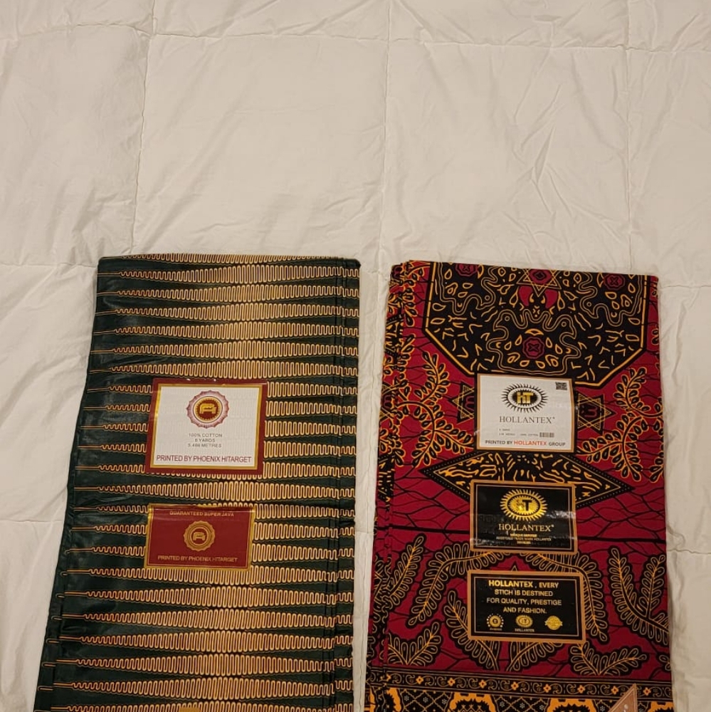 African print set